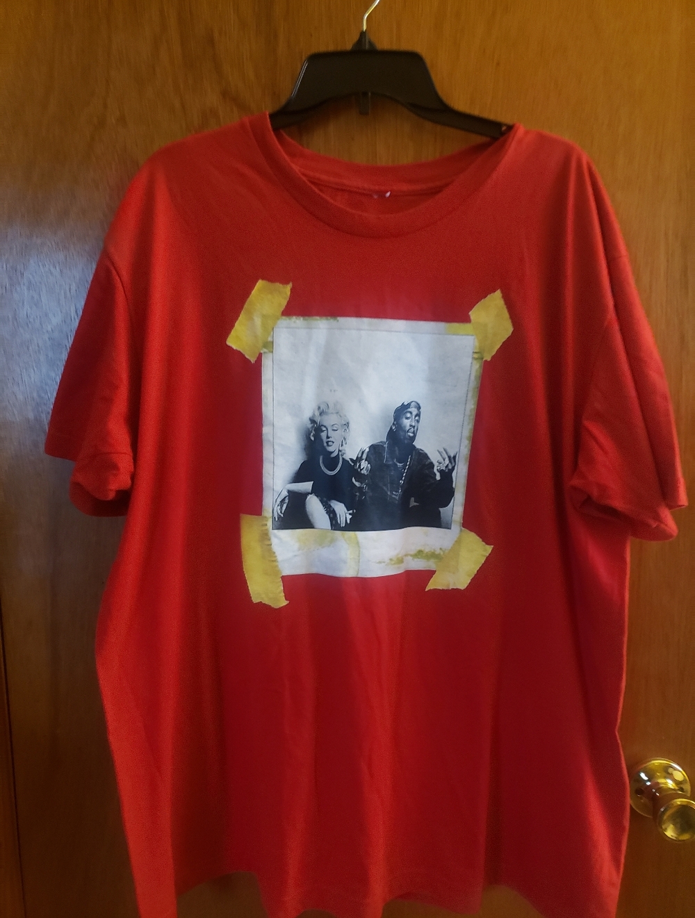 Tupac And Marilyn Monroe T Shirt 2xl